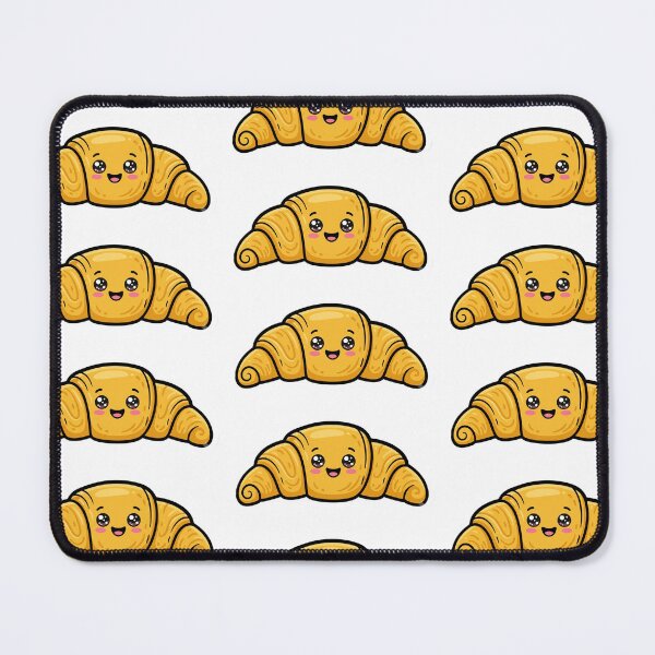 Item preview, Smiling Kawaii Croissant - Cute Bakery Sticker designed and sold by AidaAviles.