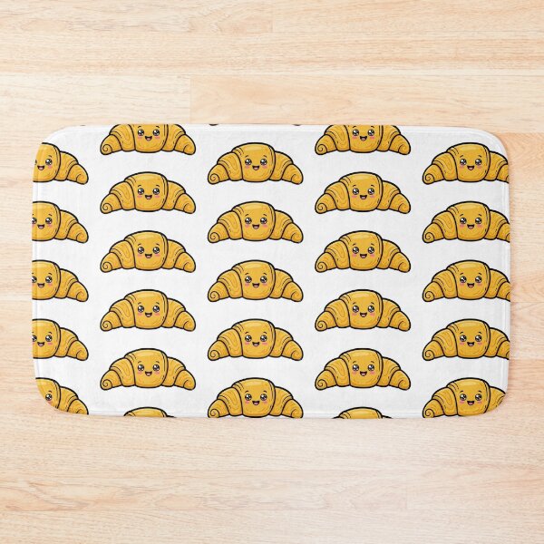 Item preview, Smiling Kawaii Croissant - Cute Bakery Sticker designed and sold by AidaAviles.
