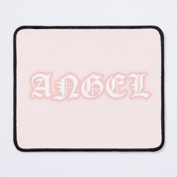 Item preview, Pastel "Angel" Gothic Old English Text | Cute Pink Y2K Gothic Typography designed and sold by KawaiiTexts.