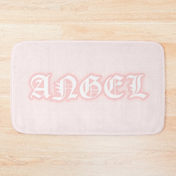 Item preview, Pastel "Angel" Gothic Old English Text | Cute Pink Y2K Gothic Typography designed and sold by KawaiiTexts.