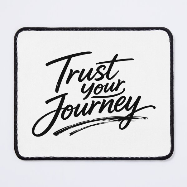 Item preview, Trust Your Journey – Positive Mindset designed and sold by Verse & Vibes.