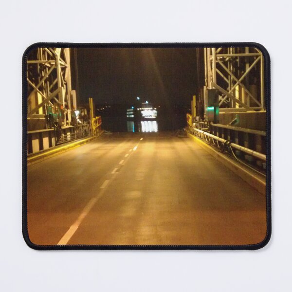 Item preview, Ferry coming to dock at night designed and sold by swrs.