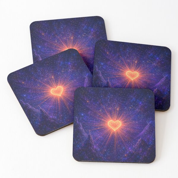 Item preview, The Cosmic Heartflare of Infinite Wonder designed and sold by BlissBlvdShop.