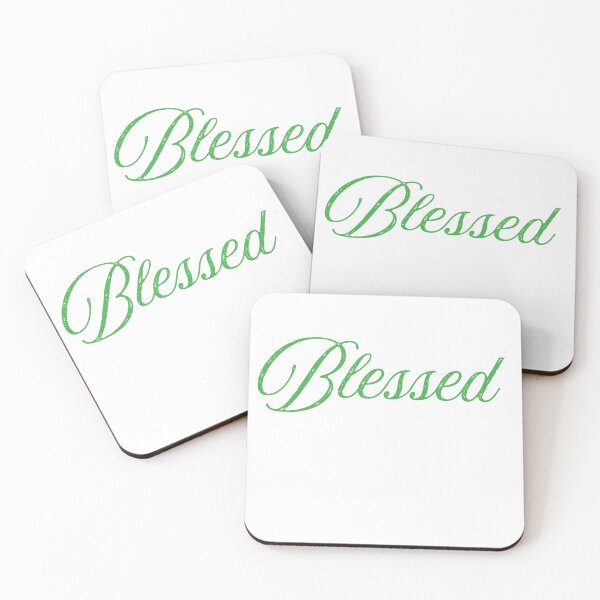 Item preview, : Blessed Minimalist Script Typography designed and sold by mayacreations7.