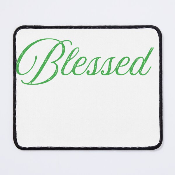 Item preview, : Blessed Minimalist Script Typography designed and sold by mayacreations7.