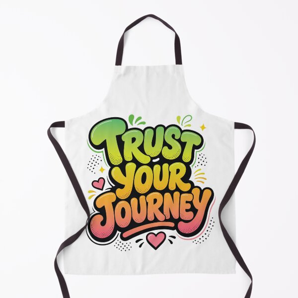 Item preview, Trust Your Journey – Cute Gradient Motivational Quote designed and sold by Verse & Vibes.