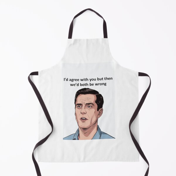 Item preview, I’d Agree With You But Then We’d Both Be Wrong | Funny Sarcastic Quote designed and sold by FatCatStudios.