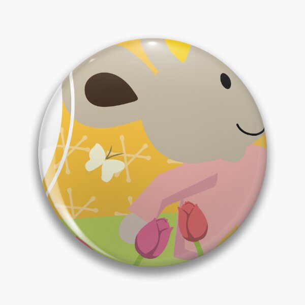 Item preview, Cute Cartoon Mouse Spring Tulip Flower Garden designed and sold by OsakaYumeWorks.