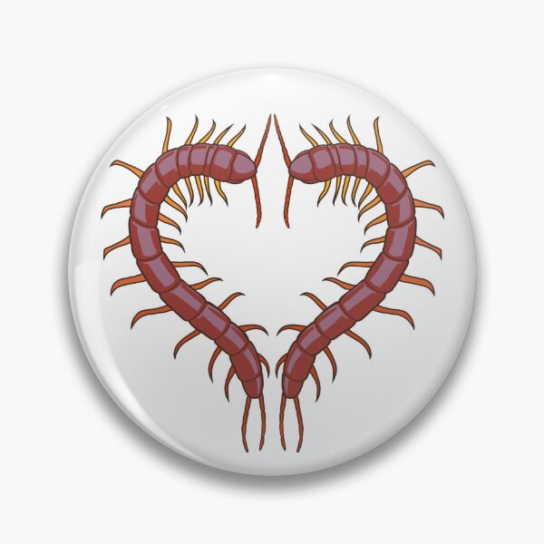 Item preview, Centipede Heart designed and sold by Sonderdaisies.