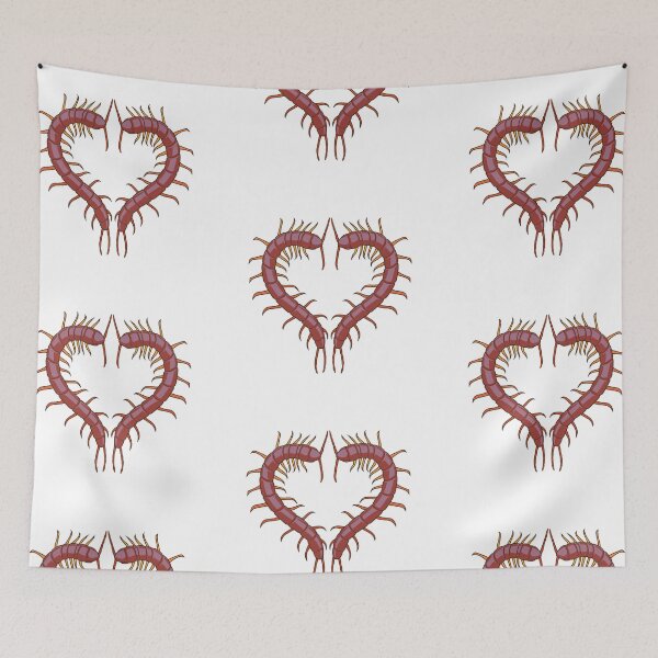 Item preview, Centipede Heart designed and sold by Sonderdaisies.