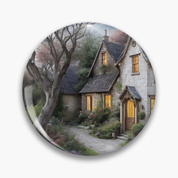 Item preview, Fantasy Landscape. Cottagecore, Whimsical Home designed and sold by Patricia Johnston.