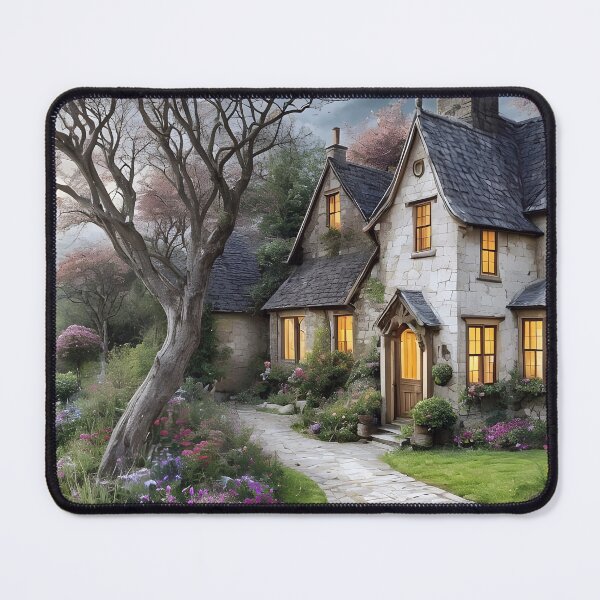 Item preview, Fantasy Landscape. Cottagecore, Whimsical Home designed and sold by Patricia Johnston.