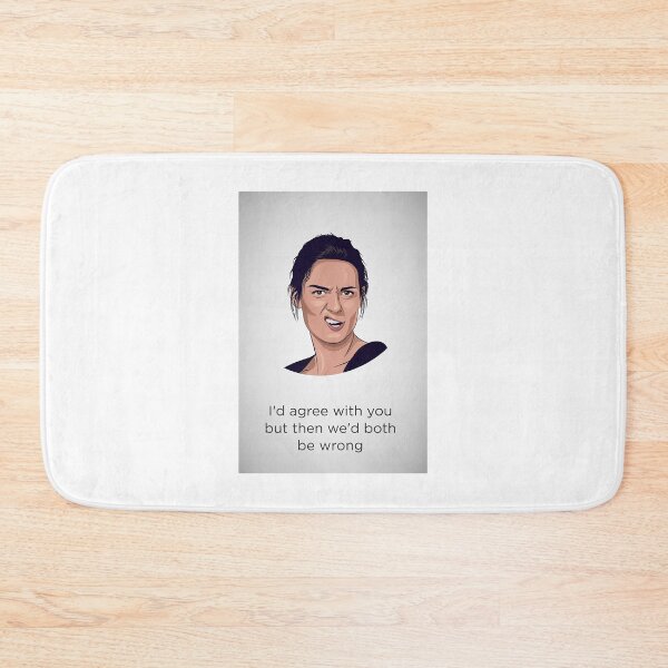 Item preview, I’d Agree With You But Then We’d Both Be Wrong | Funny Sarcastic Quote designed and sold by FatCatStudios.
