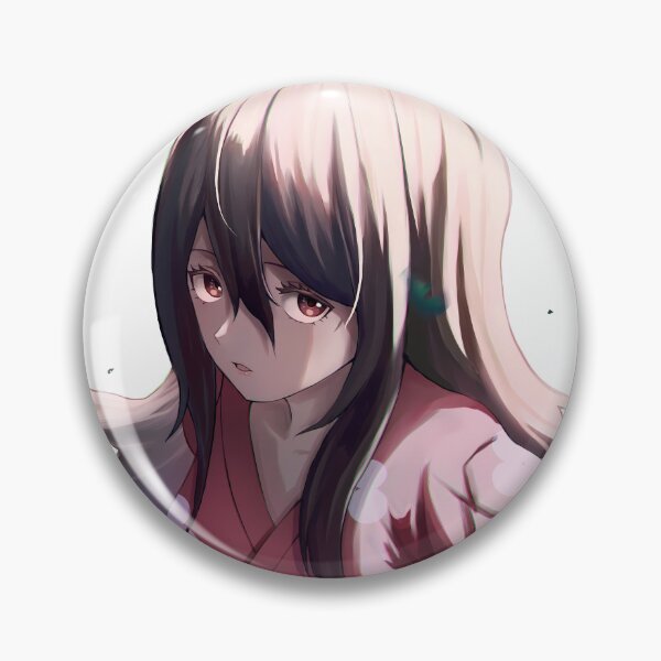 Item preview, Mio Dororo Pink Kimono Windy Anime Girl Gaze designed and sold by justnickthings.