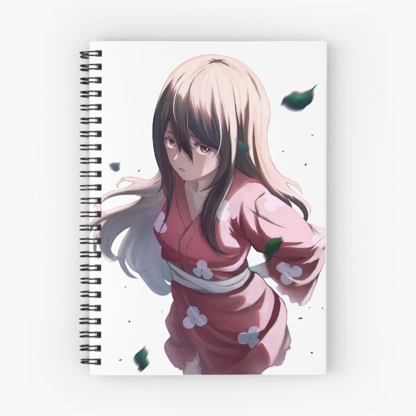 Item preview, Mio Dororo Pink Kimono Windy Anime Girl Gaze designed and sold by justnickthings.