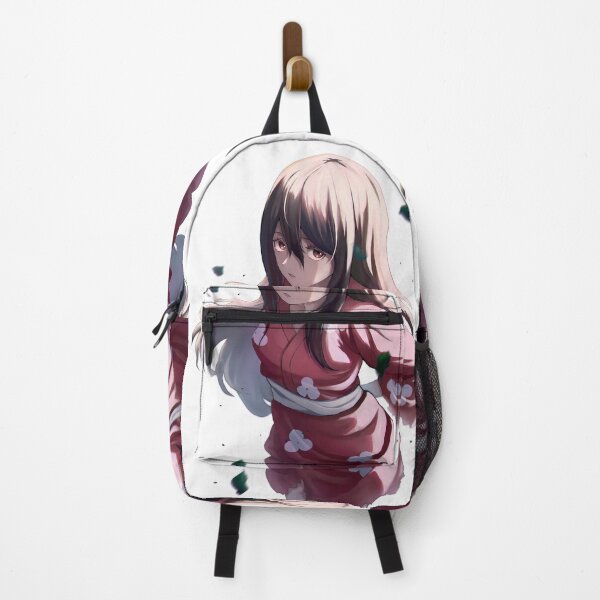 Item preview, Mio Dororo Pink Kimono Windy Anime Girl Gaze designed and sold by justnickthings.