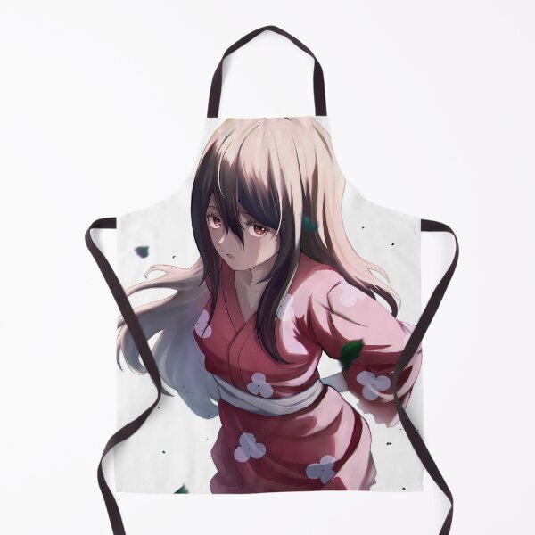 Item preview, Mio Dororo Pink Kimono Windy Anime Girl Gaze designed and sold by justnickthings.