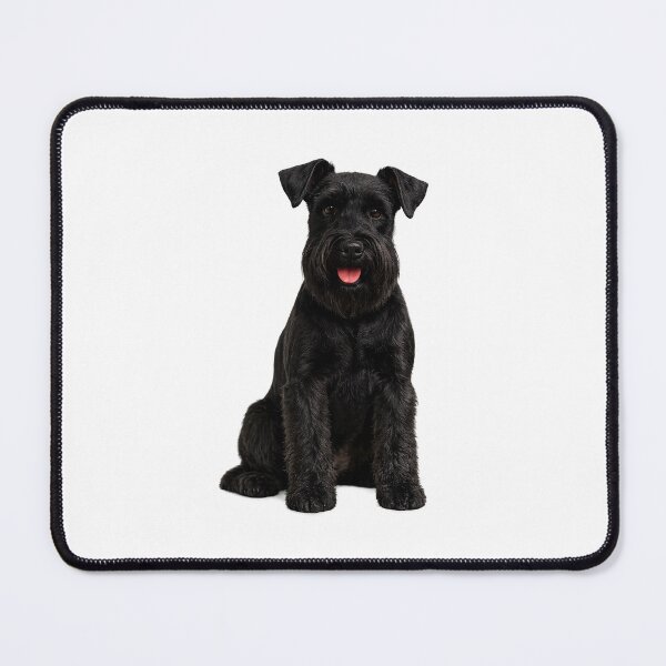Item preview, Schnauzer black dog designed and sold by BackgroundND.