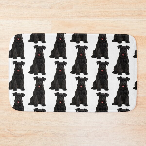 Item preview, Schnauzer black dog designed and sold by BackgroundND.