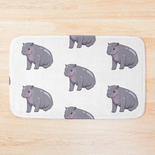 Item preview, Baby Pygmy Hippopotamus  designed and sold by Sonderdaisies.