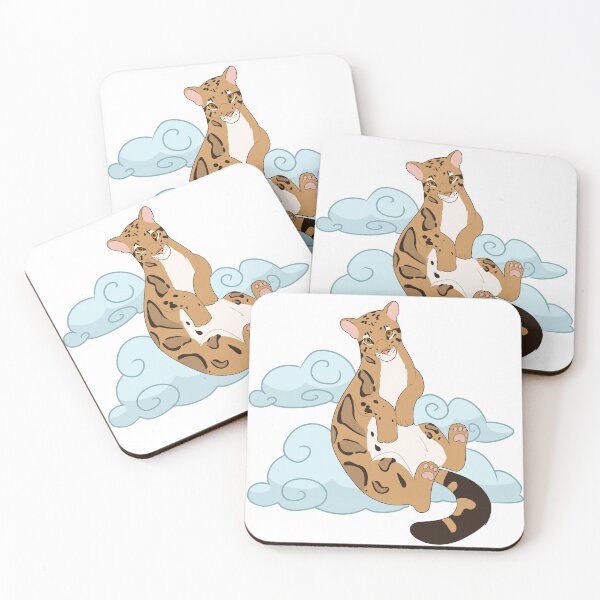 Item preview, Clouded Leopard designed and sold by Sonderdaisies.