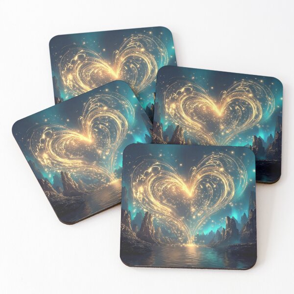 Item preview, Heartfire Lagoon of Eternal Light designed and sold by BlissBlvdShop.