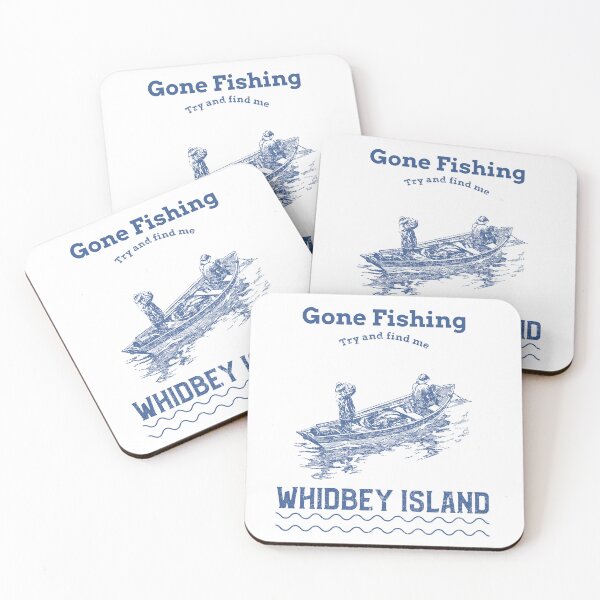 Item preview, Gone Fishing Whidbey Island designed and sold by swrs.