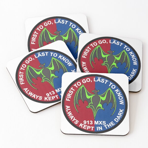 Item preview, 913th Maintenance Squadron "Kept in the Dark" Morale Patch designed and sold by CharlieDesings.