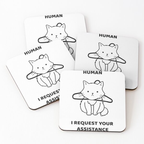 Item preview, Human I Request Your Assistance Cat designed and sold by GenZFashion000.