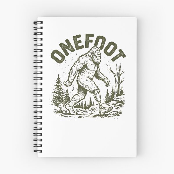 Item preview, Onefoot Funny Amputee One-Legged Bigfoot Amputee Gear designed and sold by DynamicDesign.