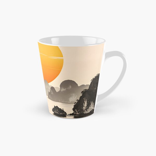 Item preview, Ang Thong Marine Park Thailand Retro Sunset Travel Poster | Vintage Tropical Island Wall Art designed and sold by Spirit of Siam.