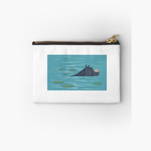 Item preview, Kelpie Swimming With Waterlilies designed and sold by Sonderdaisies.