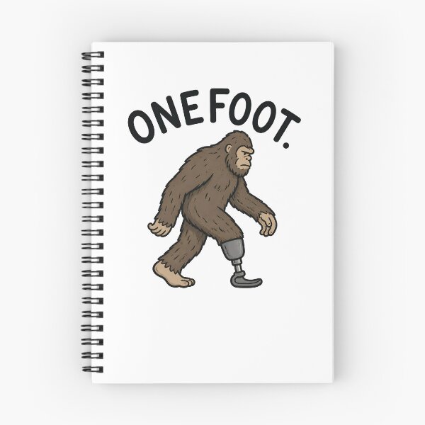Item preview, Onefoot Funny Amputee One-Legged Bigfoot Amputee Gear designed and sold by DynamicDesign.