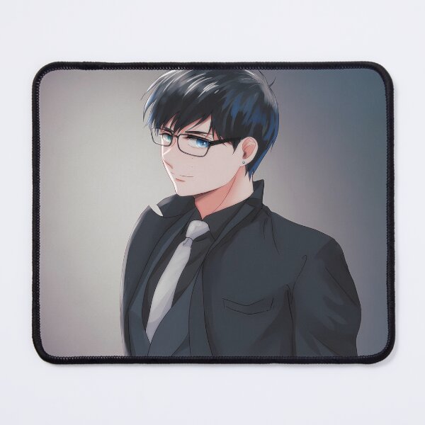 Item preview, Yukio Okumura Blue Exorcist Formal Glasses Cool Gaze designed and sold by justnickthings.