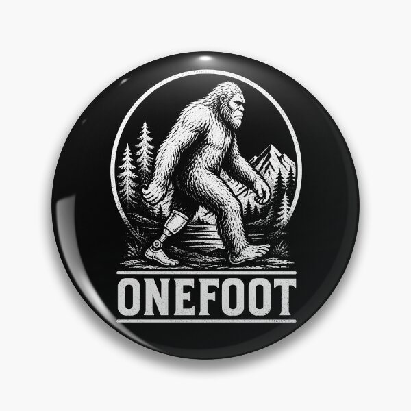 Item preview, Onefoot Funny Amputee One-Legged Bigfoot Amputee Gear designed and sold by DynamicDesign.