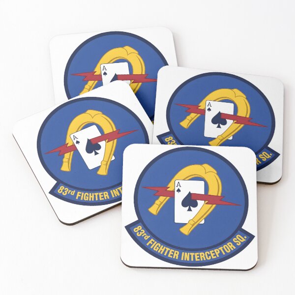 Item preview, 83rd Fighter Interceptor Squadron Heritage Patch designed and sold by CharlieDesings.
