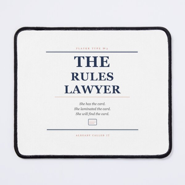 Item preview, THE RULES LAWYER Mahjong Player — Mug designed and sold by AlreadyCalledIt.