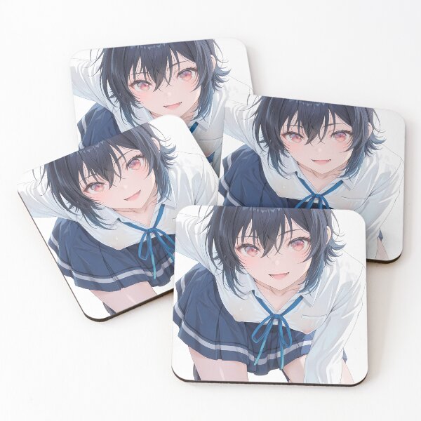Item preview, Umi Asanagi Second Prettiest Girl Kura Nika School Uniform Smile designed and sold by justnickthings.
