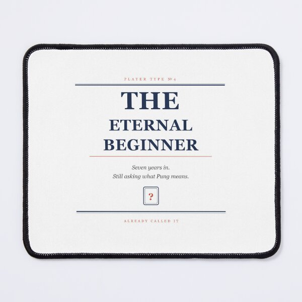 Item preview, THE ETERNAL BEGINNER Majong Player — Mug designed and sold by AlreadyCalledIt.