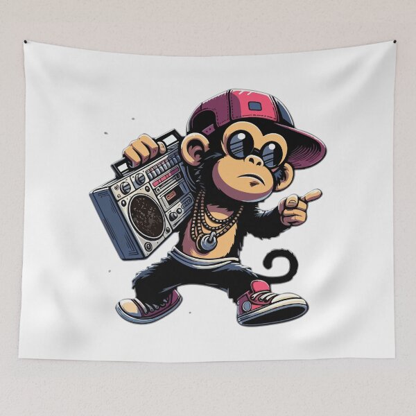 Item preview, b boy monkey designed and sold by Joel0708.