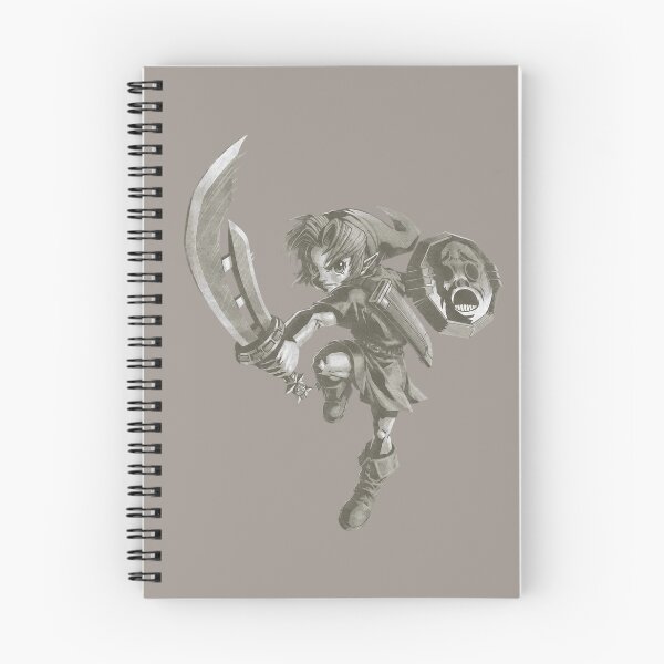 Item preview, Link Hero of Time | Zelda Majora’s Mask Vintage Monochrome Art designed and sold by ZOHRR.
