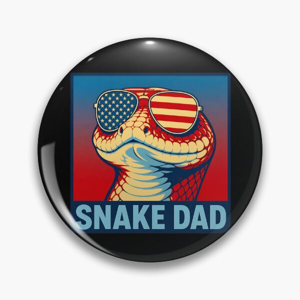 Item preview, Patriotic Snake Dad Men's Funny Snake Dad Gear designed and sold by DynamicDesign.