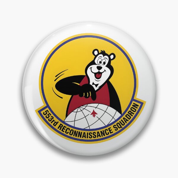 Item preview, 553rd Reconnaissance Squadron Military Patch designed and sold by CharlieDesings.