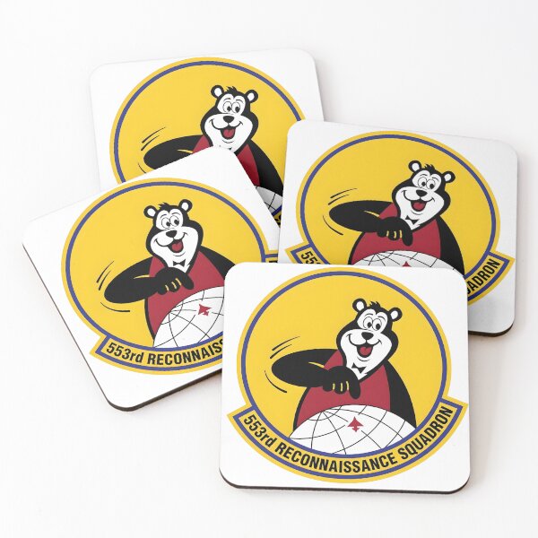 Item preview, 553rd Reconnaissance Squadron Military Patch designed and sold by CharlieDesings.