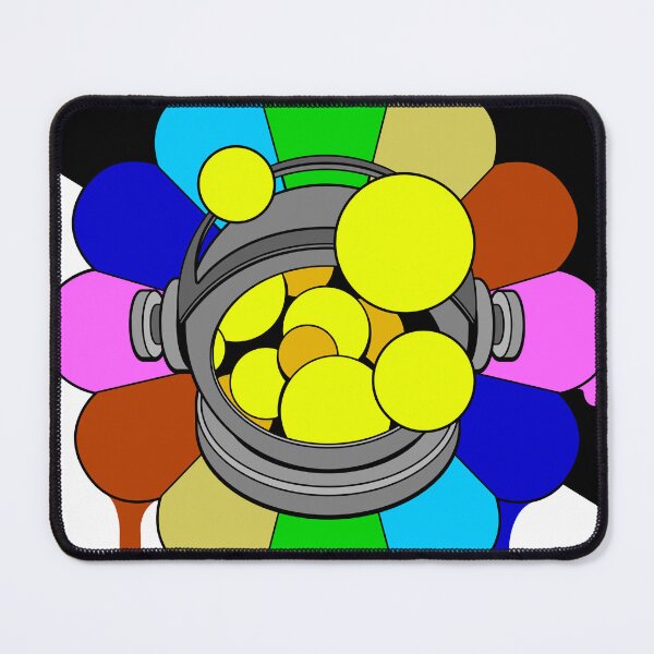 Item preview, Cartoon Sunflower Helmet With Yellow Bubbles designed and sold by Lexkon Liu's art.
