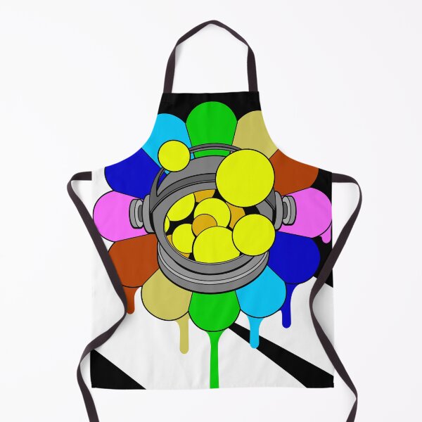 Item preview, Cartoon Sunflower Helmet With Yellow Bubbles designed and sold by Lexkon Liu's art.