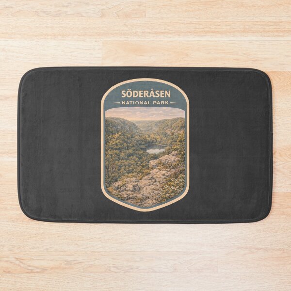 Item preview, Vintage Sweden National Park Travel Print: Söderåsen designed and sold by PinUpPizzazz.