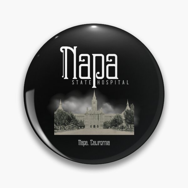 Item preview, Napa State Hospital (Napa, California) Hero Graphic designed and sold by GhostlyWorld.