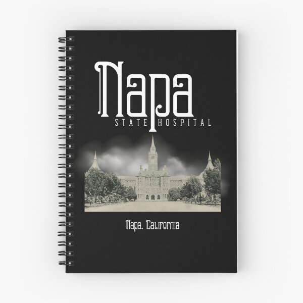 Artikelvorschau, Heldengrafik des Napa State Hospital (Napa, Kalifornien). entworfen und verkauft von GhostlyWorld.