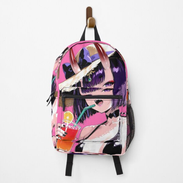 Item preview, Shuten Douji Fate Grand Order Pink Summer Oni Closeup designed and sold by justnickthings.